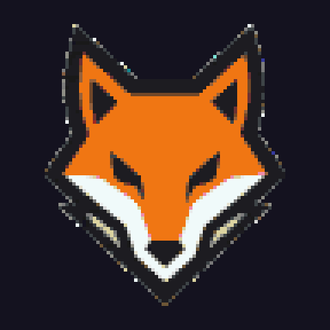 a logo converted to a Minecraft block layout