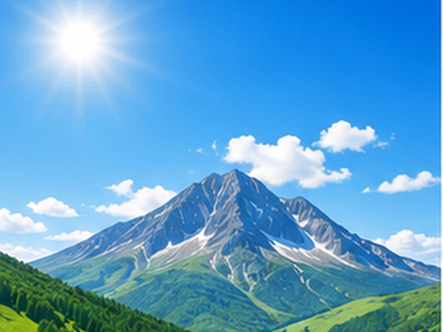 Original — a landscape photo converted to pixel art